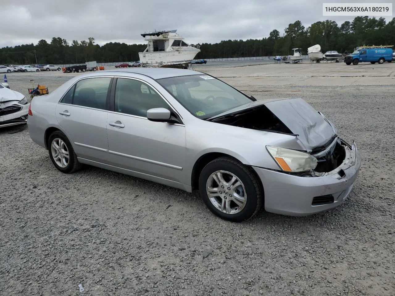 2006 Honda Accord Se VIN: 1HGCM563X6A180219 Lot: 74235394