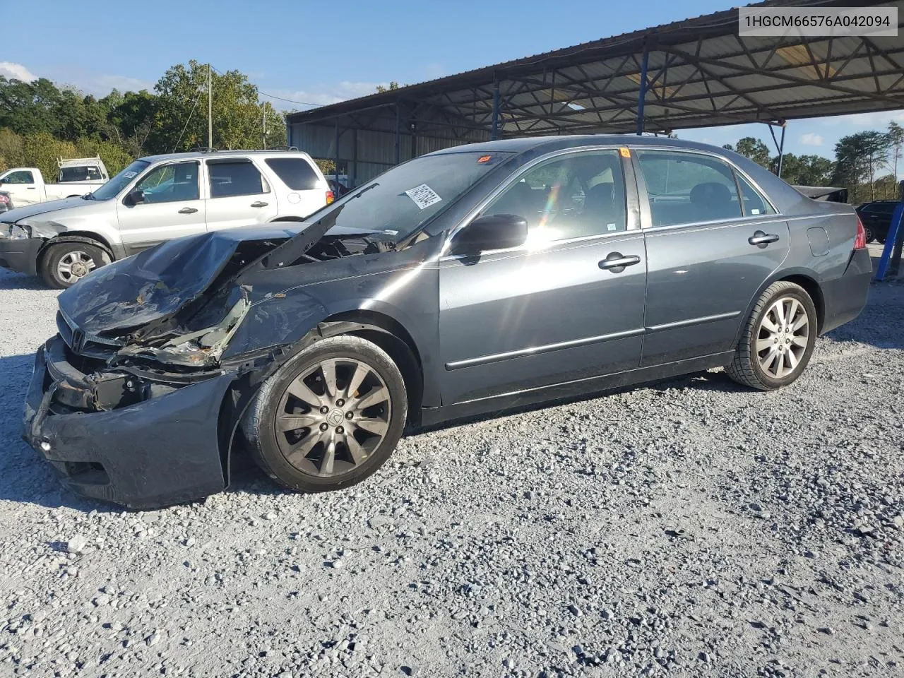 2006 Honda Accord Ex VIN: 1HGCM66576A042094 Lot: 74517634