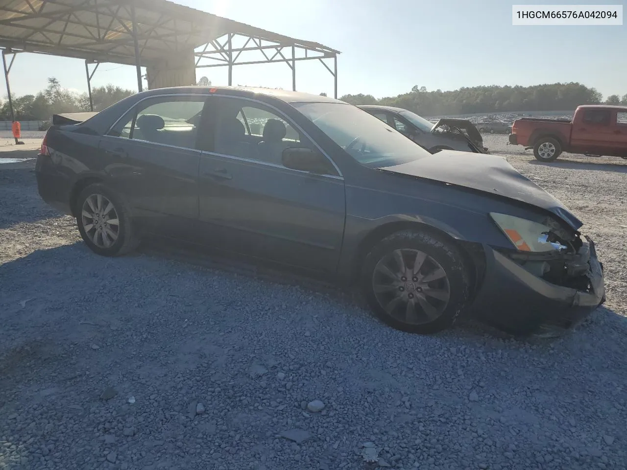 2006 Honda Accord Ex VIN: 1HGCM66576A042094 Lot: 74517634