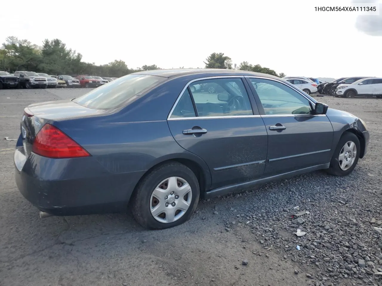 2006 Honda Accord Lx VIN: 1HGCM564X6A111345 Lot: 74758134