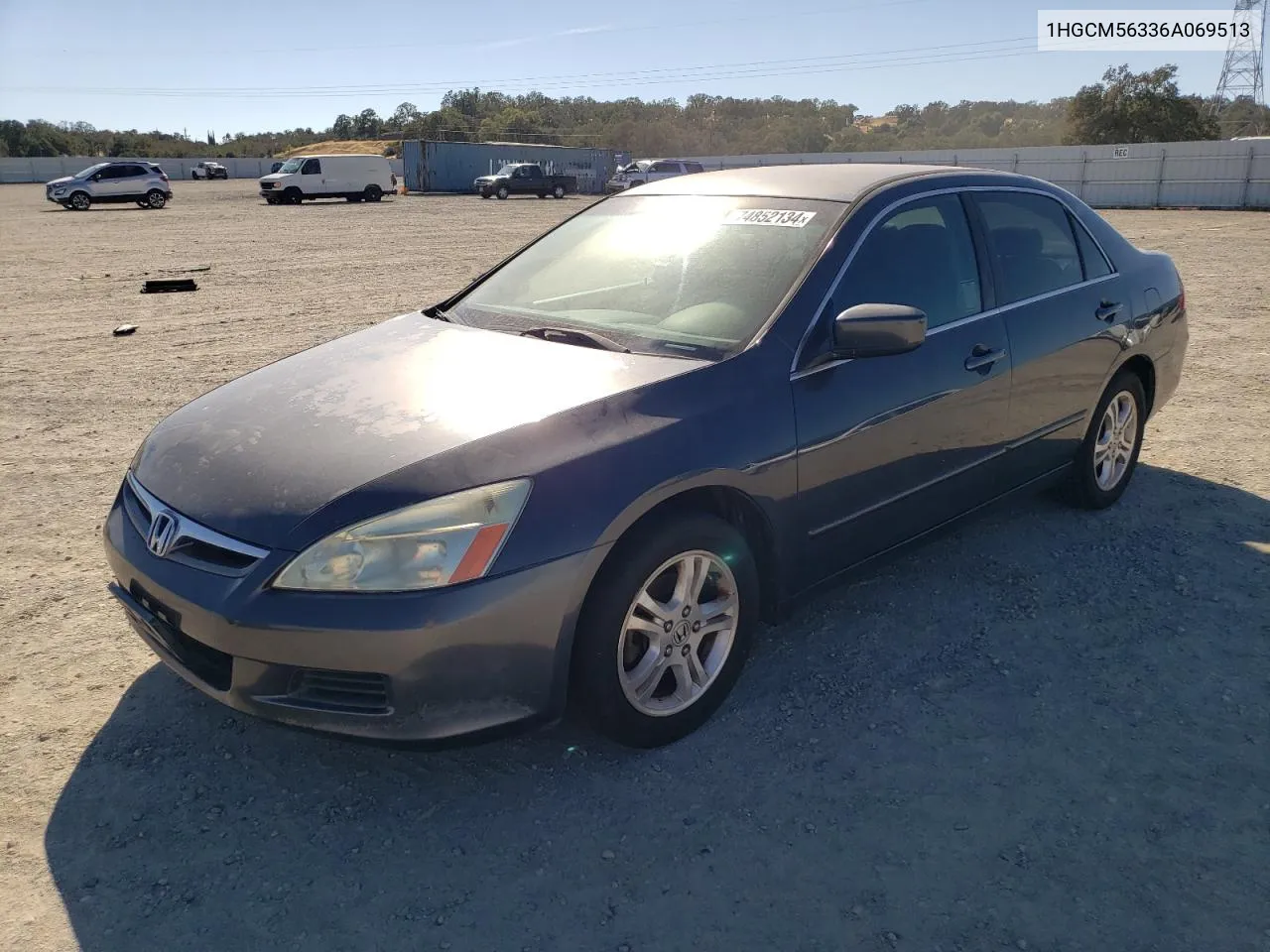 2006 Honda Accord Se VIN: 1HGCM56336A069513 Lot: 74852134