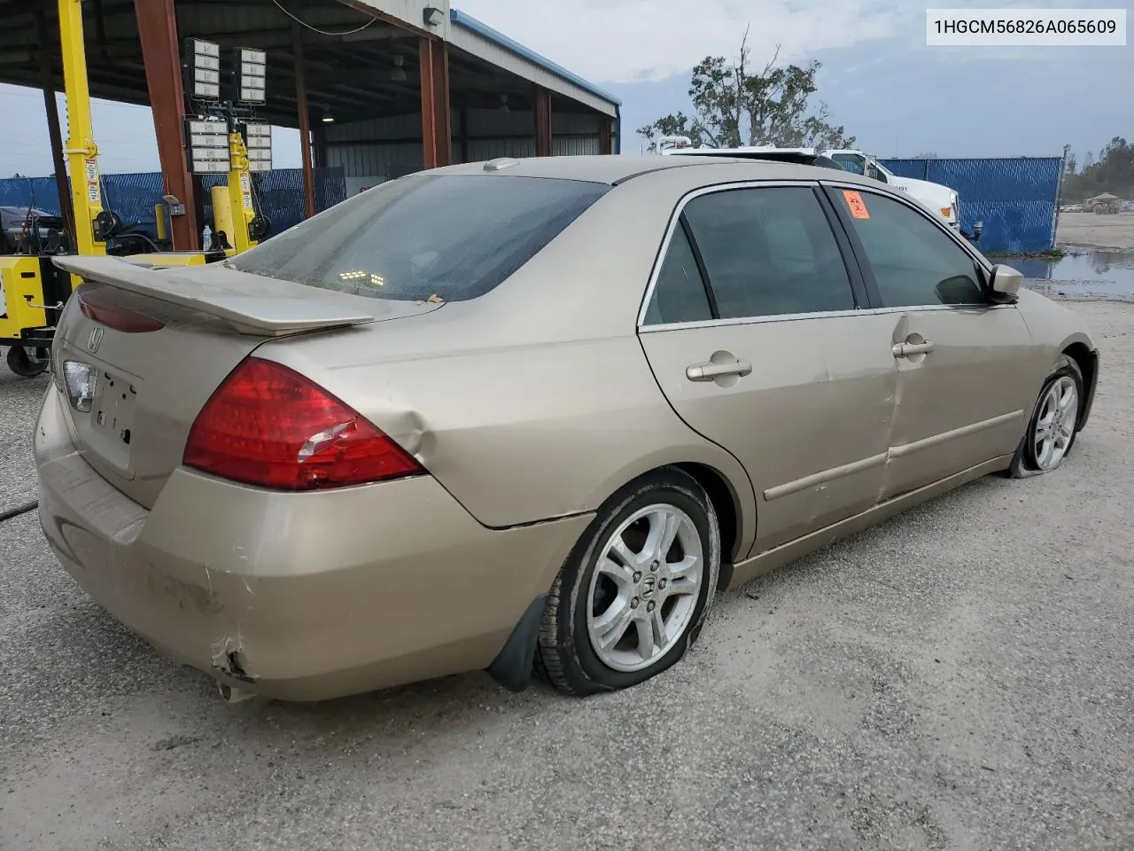 2006 Honda Accord Ex VIN: 1HGCM56826A065609 Lot: 75228224