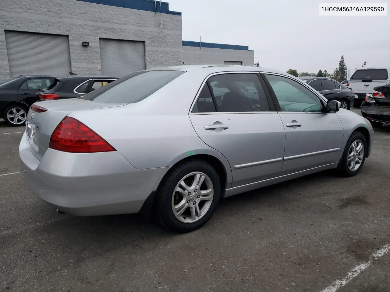 2006 Honda Accord Se VIN: 1HGCM56346A129590 Lot: 75280994