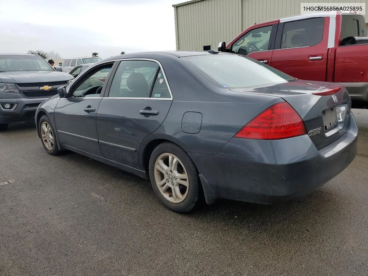 2006 Honda Accord Ex VIN: 1HGCM56856A025895 Lot: 75354494