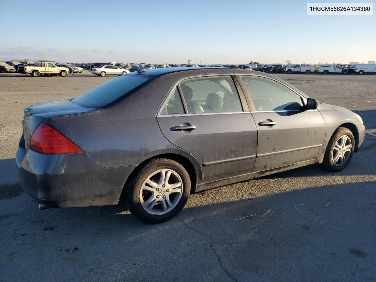 1HGCM56826A134380 2006 Honda Accord Ex