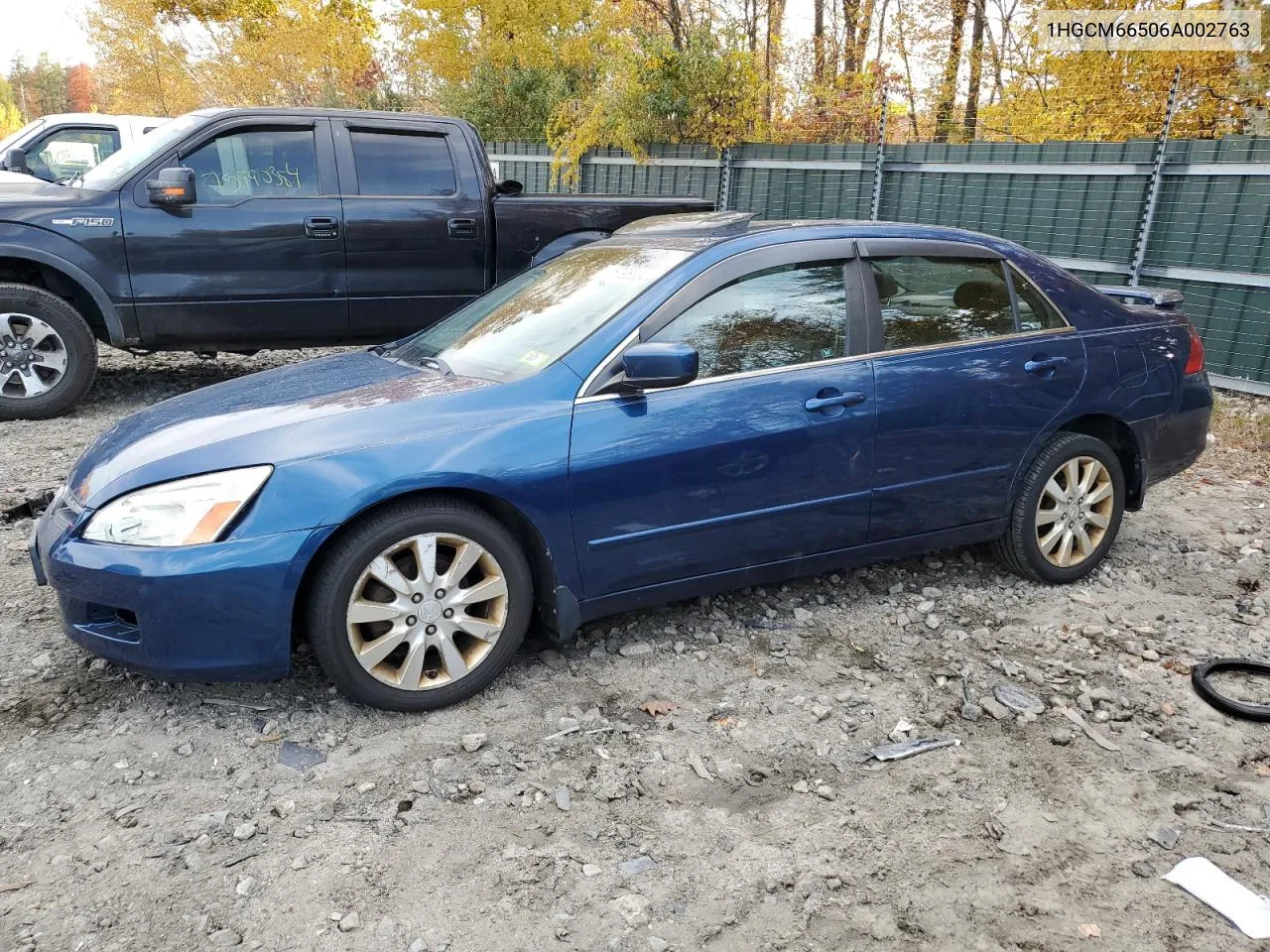 2006 Honda Accord Ex VIN: 1HGCM66506A002763 Lot: 75795834