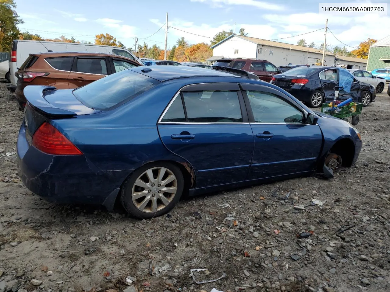 2006 Honda Accord Ex VIN: 1HGCM66506A002763 Lot: 75795834