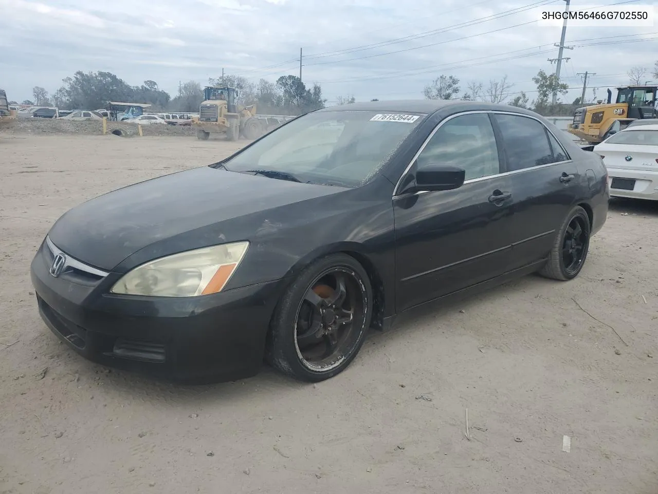 2006 Honda Accord Lx VIN: 3HGCM56466G702550 Lot: 76152644