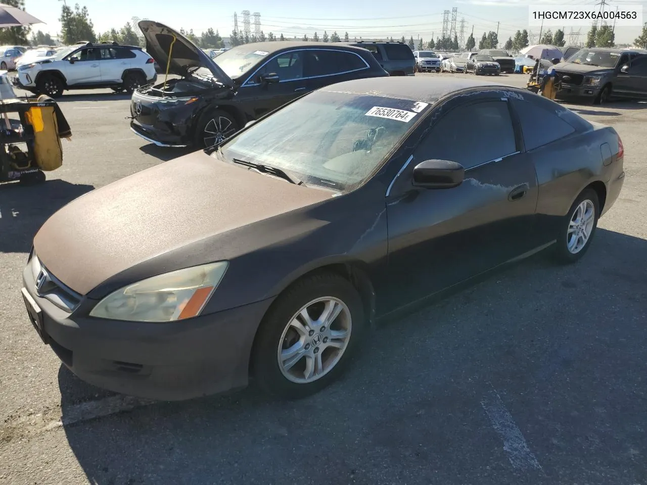 1HGCM723X6A004563 2006 Honda Accord Lx