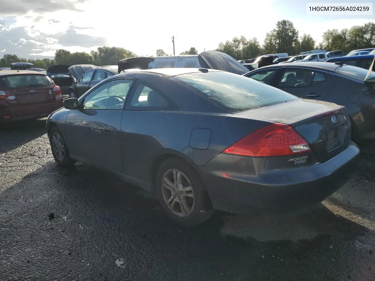 1HGCM72656A024259 2006 Honda Accord Ex