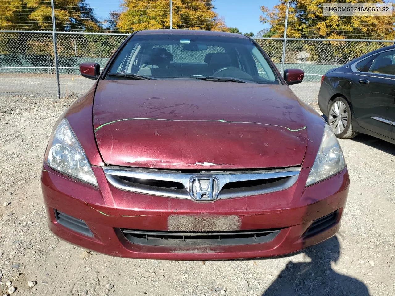 2006 Honda Accord Ex VIN: 1HGCM56746A065182 Lot: 76658804