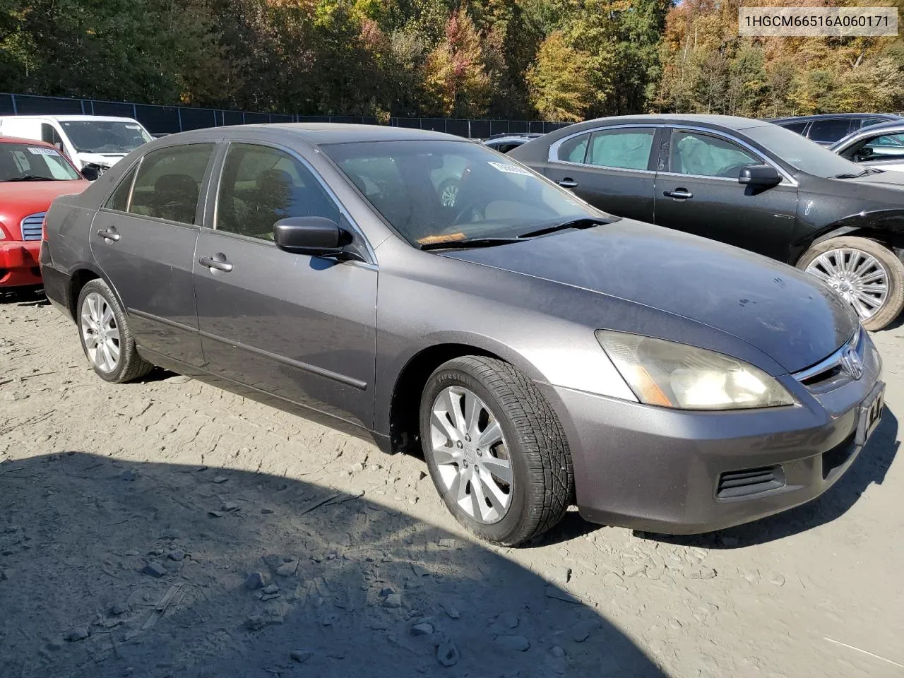 2006 Honda Accord Ex VIN: 1HGCM66516A060171 Lot: 76669504