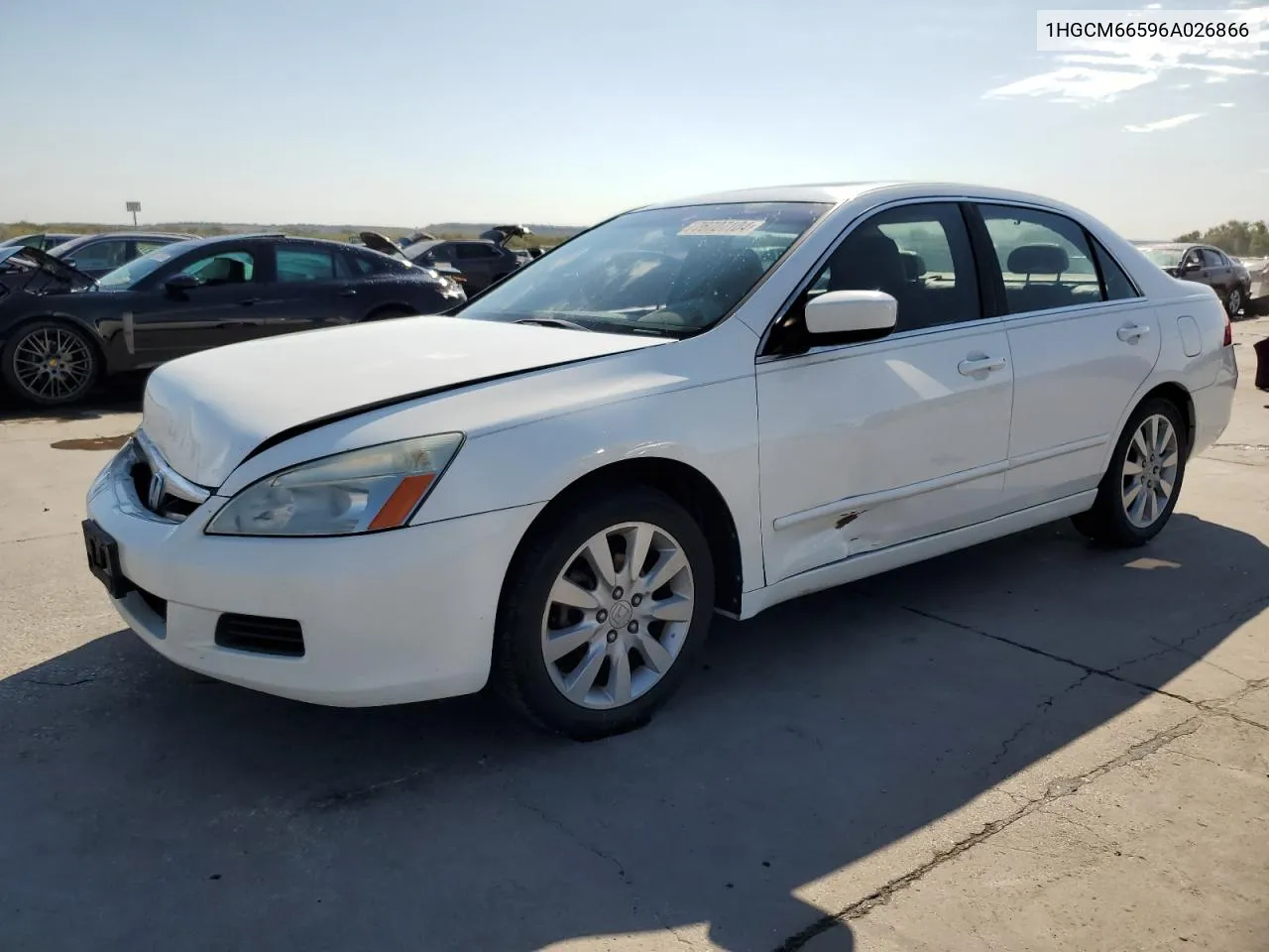 2006 Honda Accord Ex VIN: 1HGCM66596A026866 Lot: 76727104