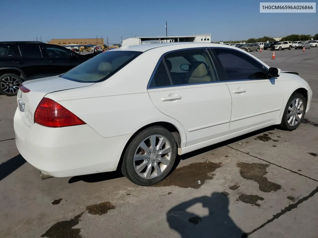 2006 Honda Accord Ex VIN: 1HGCM66596A026866 Lot: 76727104