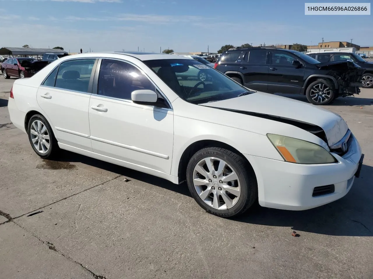 2006 Honda Accord Ex VIN: 1HGCM66596A026866 Lot: 76727104