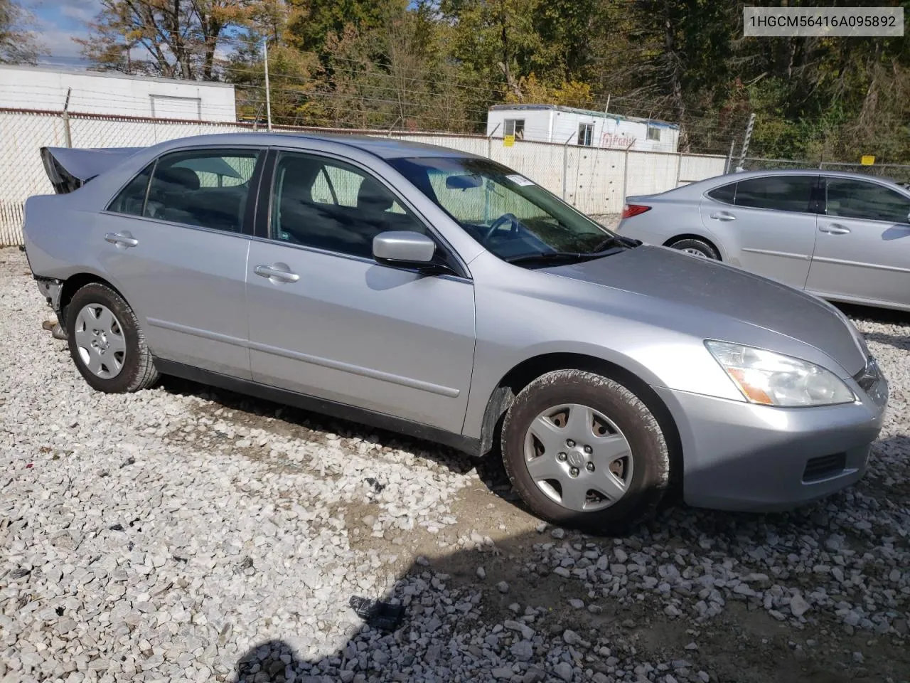 2006 Honda Accord Lx VIN: 1HGCM56416A095892 Lot: 76773944