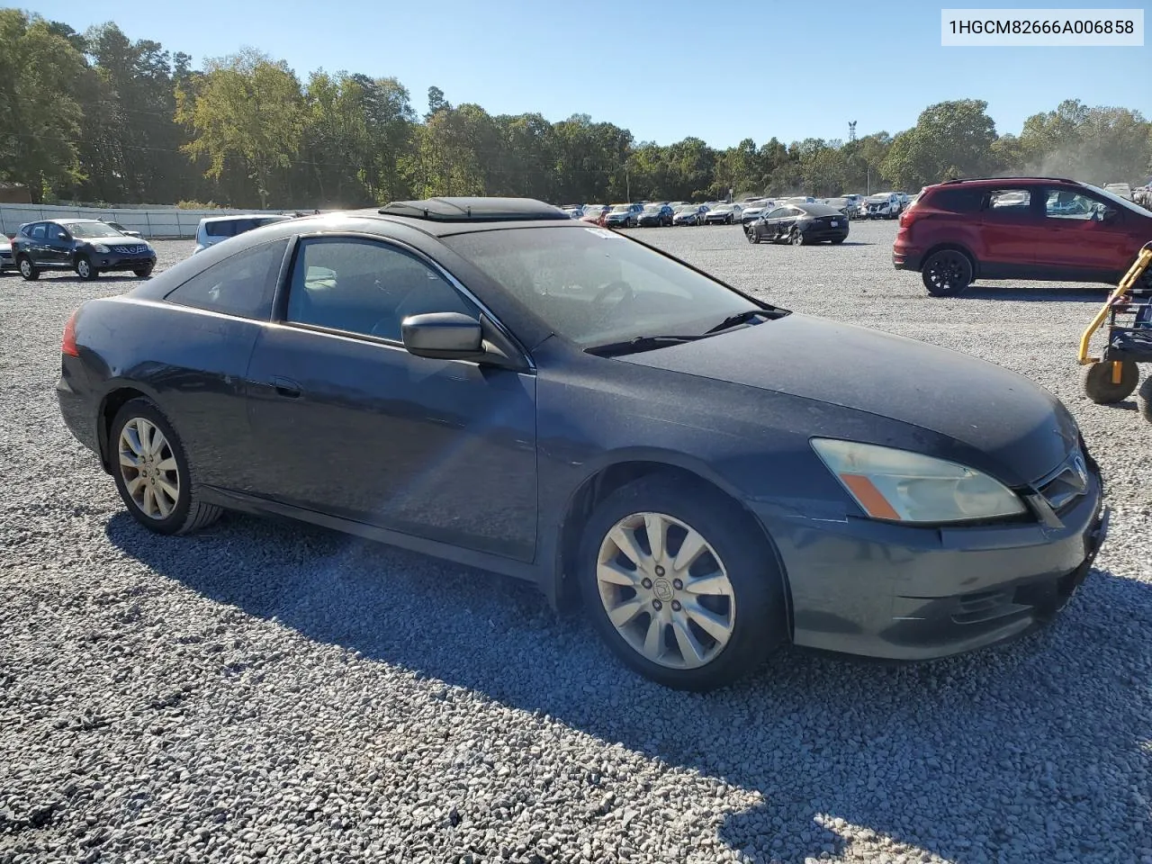 2006 Honda Accord Ex VIN: 1HGCM82666A006858 Lot: 76816124