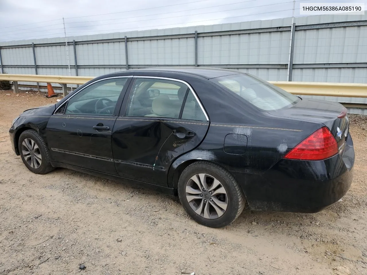 2006 Honda Accord Se VIN: 1HGCM56386A085190 Lot: 76904174