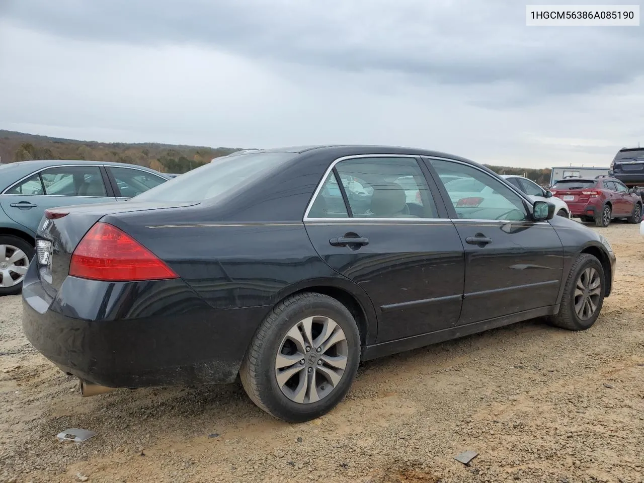 2006 Honda Accord Se VIN: 1HGCM56386A085190 Lot: 76904174