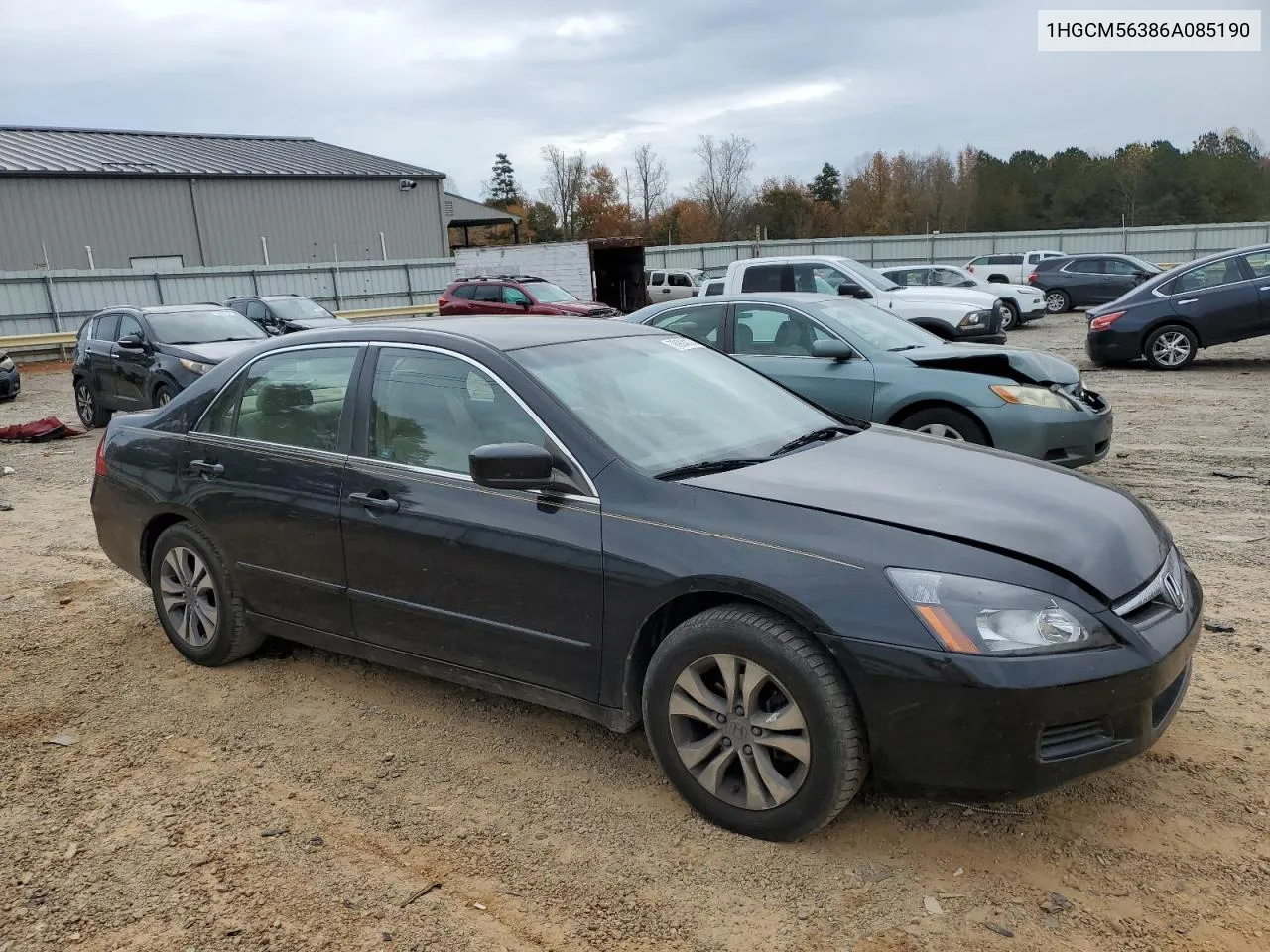 2006 Honda Accord Se VIN: 1HGCM56386A085190 Lot: 76904174