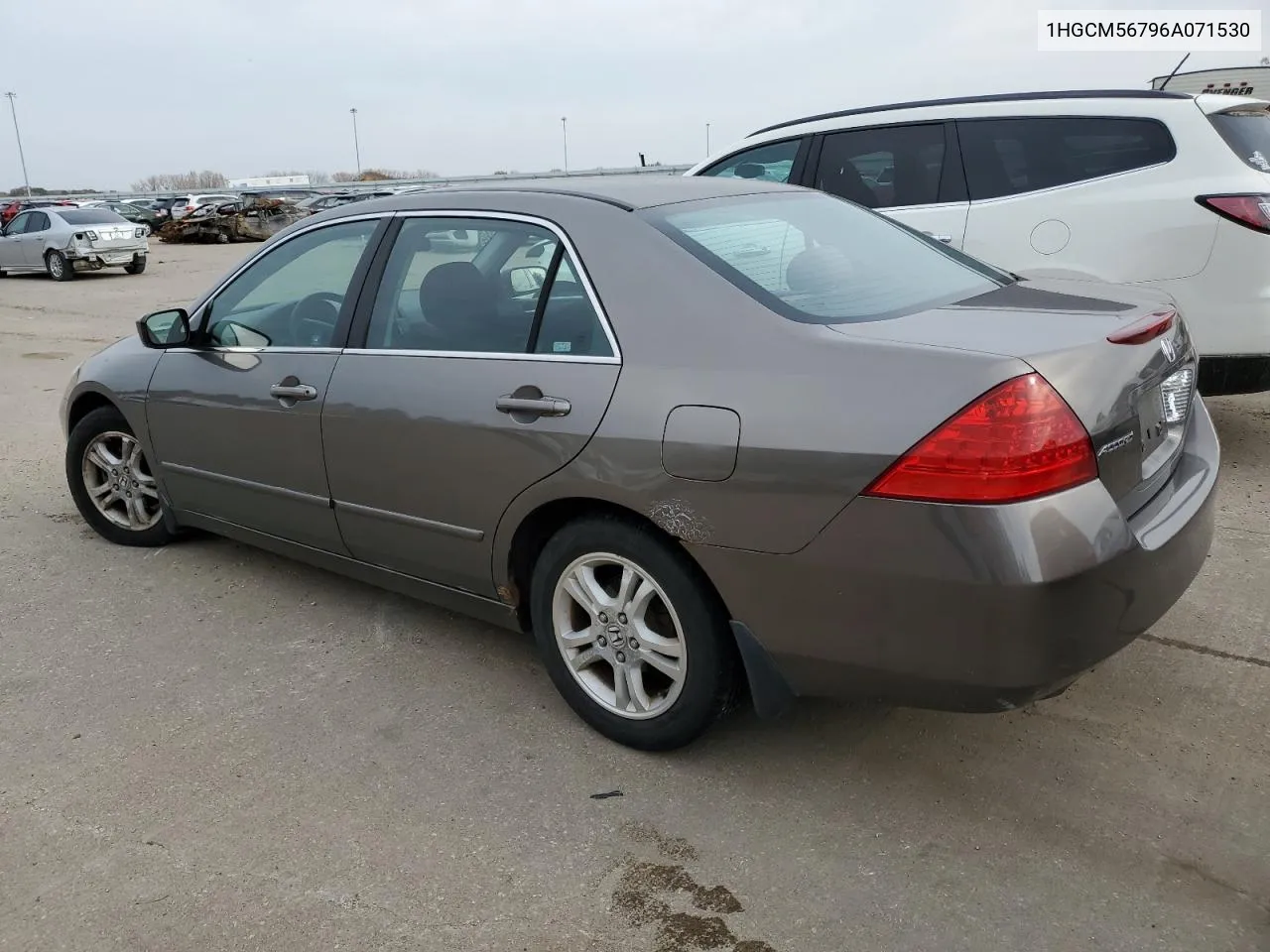 2006 Honda Accord Ex VIN: 1HGCM56796A071530 Lot: 78221084