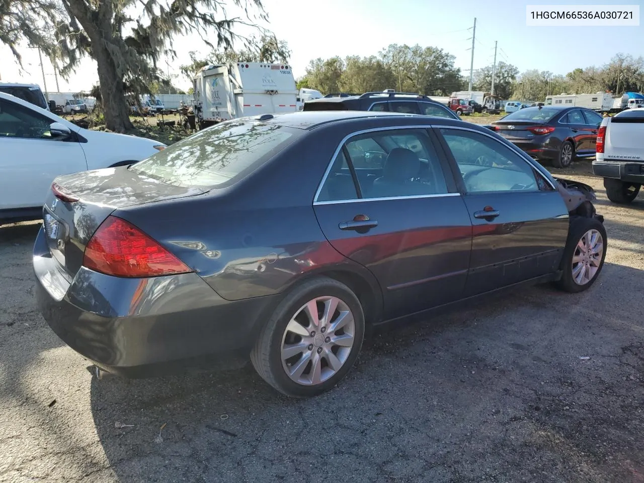 2006 Honda Accord Ex VIN: 1HGCM66536A030721 Lot: 78356894