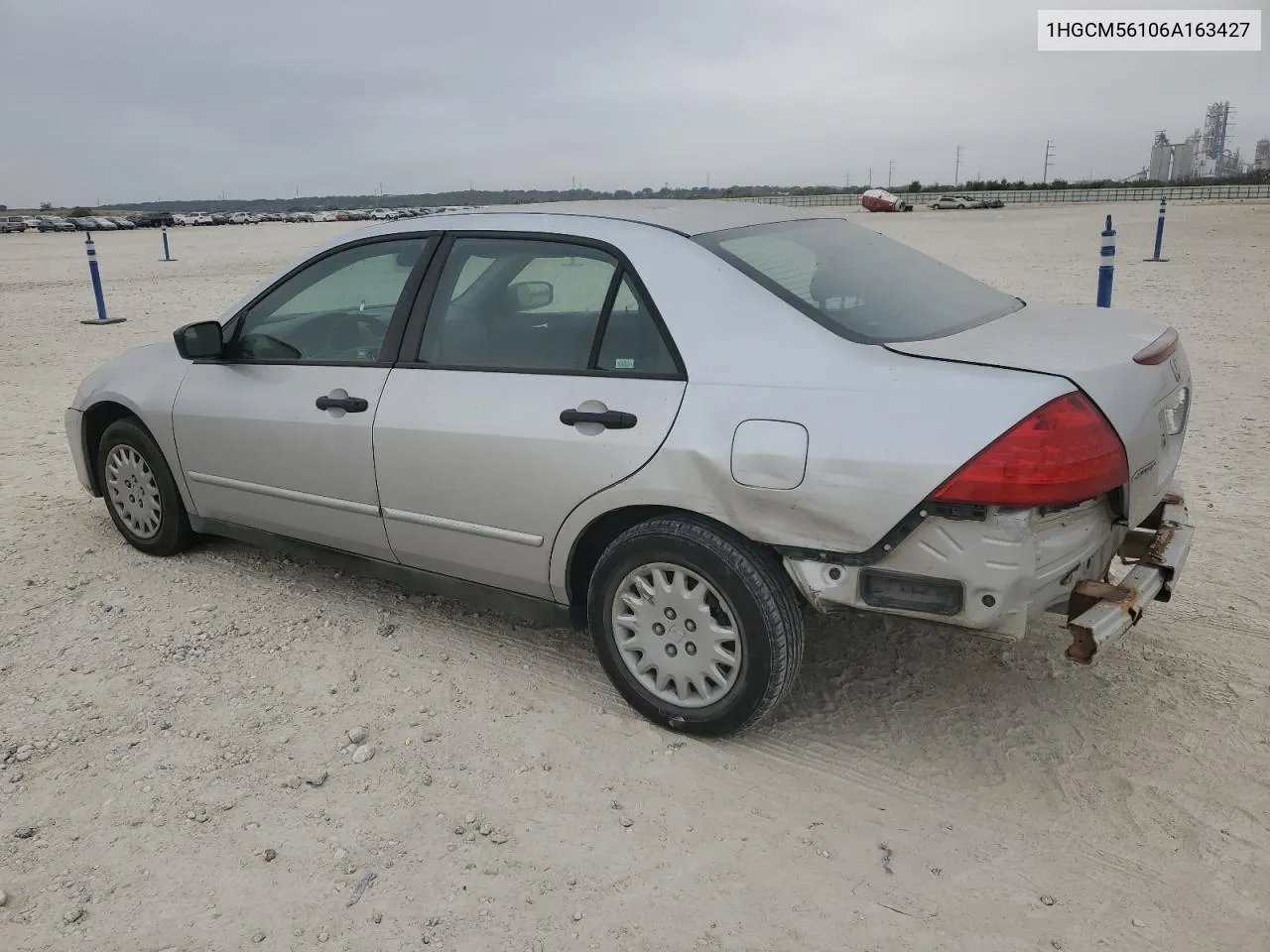 2006 Honda Accord Value VIN: 1HGCM56106A163427 Lot: 78469394