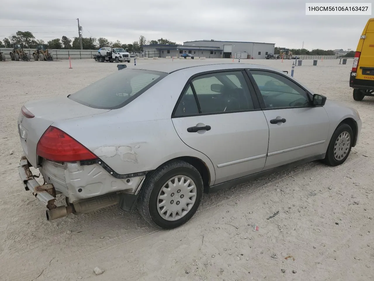 2006 Honda Accord Value VIN: 1HGCM56106A163427 Lot: 78469394