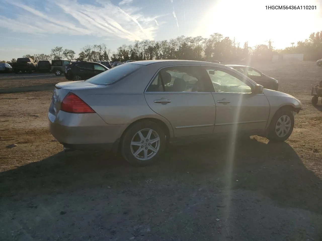 2006 Honda Accord Lx VIN: 1HGCM56436A110201 Lot: 78493964