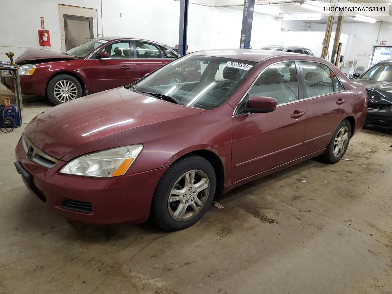 1HGCM56306A053141 2006 Honda Accord Se