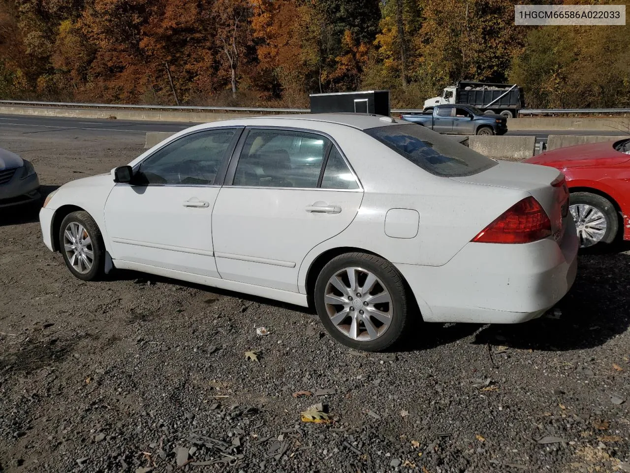 2006 Honda Accord Ex VIN: 1HGCM66586A022033 Lot: 78826074