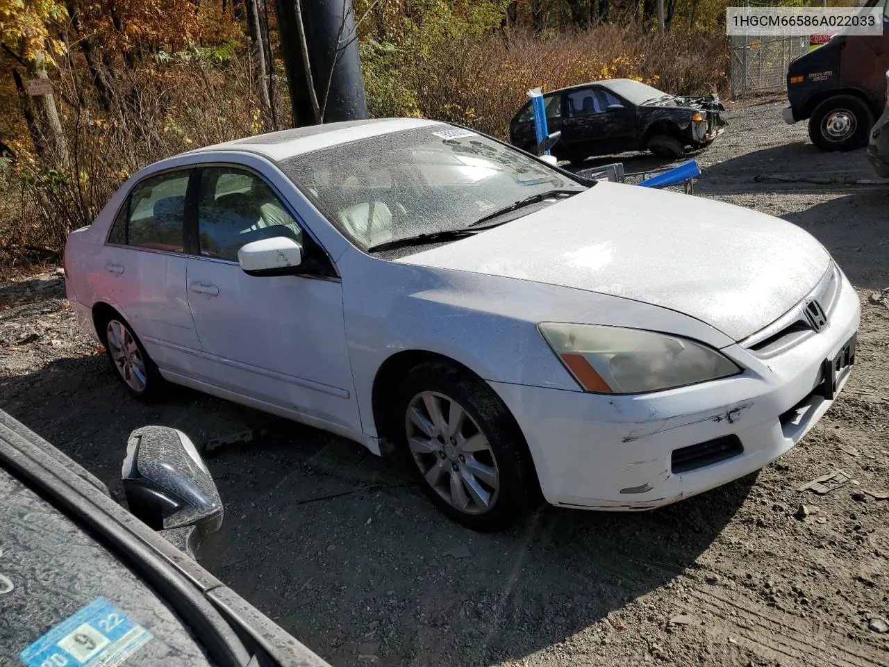 2006 Honda Accord Ex VIN: 1HGCM66586A022033 Lot: 78826074