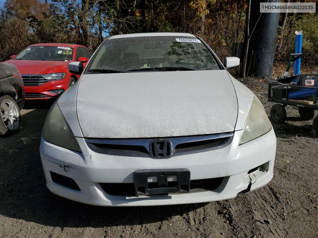 2006 Honda Accord Ex VIN: 1HGCM66586A022033 Lot: 78826074