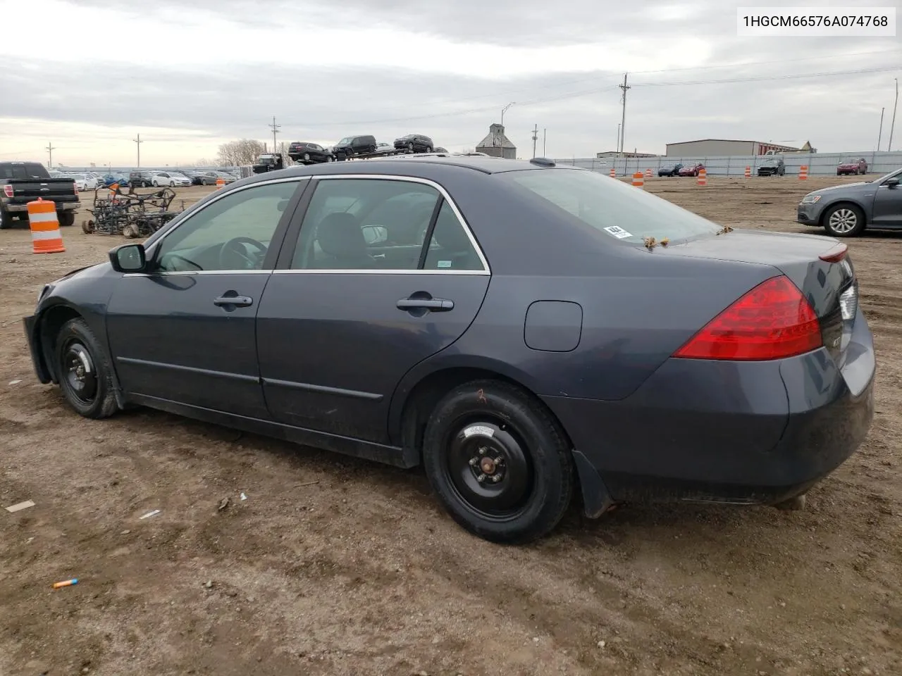 2006 Honda Accord Ex VIN: 1HGCM66576A074768 Lot: 78920794