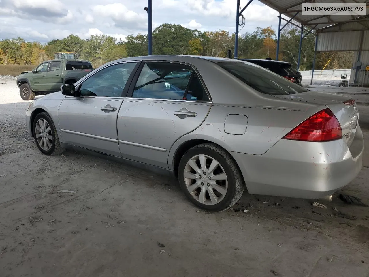 2006 Honda Accord Lx VIN: 1HGCM663X6A059793 Lot: 79607434