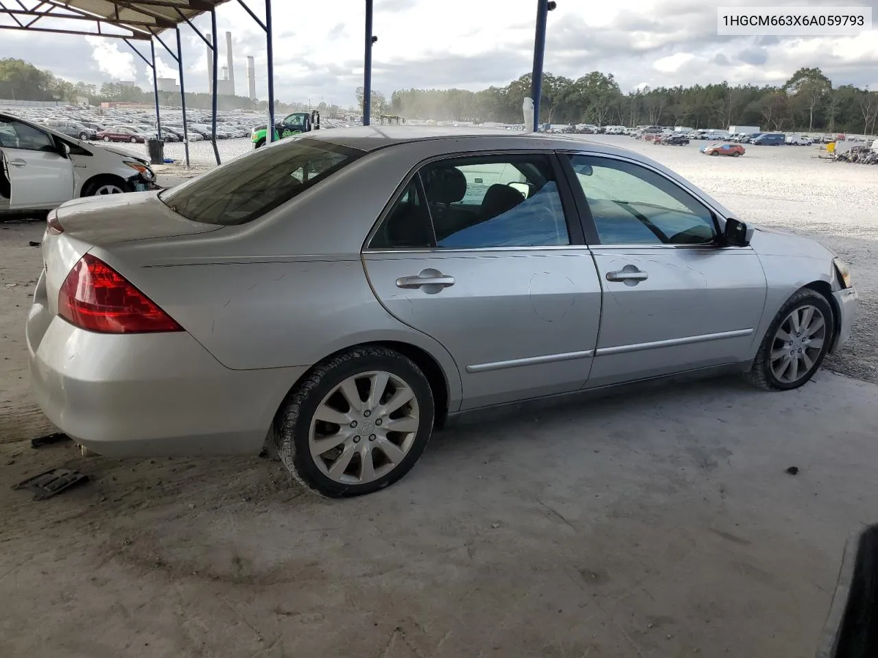 2006 Honda Accord Lx VIN: 1HGCM663X6A059793 Lot: 79607434