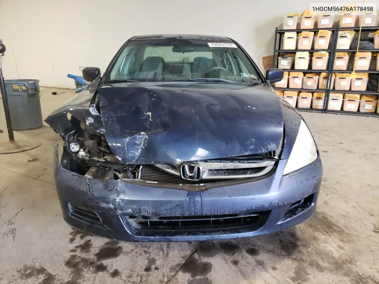 2006 Honda Accord Lx VIN: 1HGCM56476A178498 Lot: 79625774