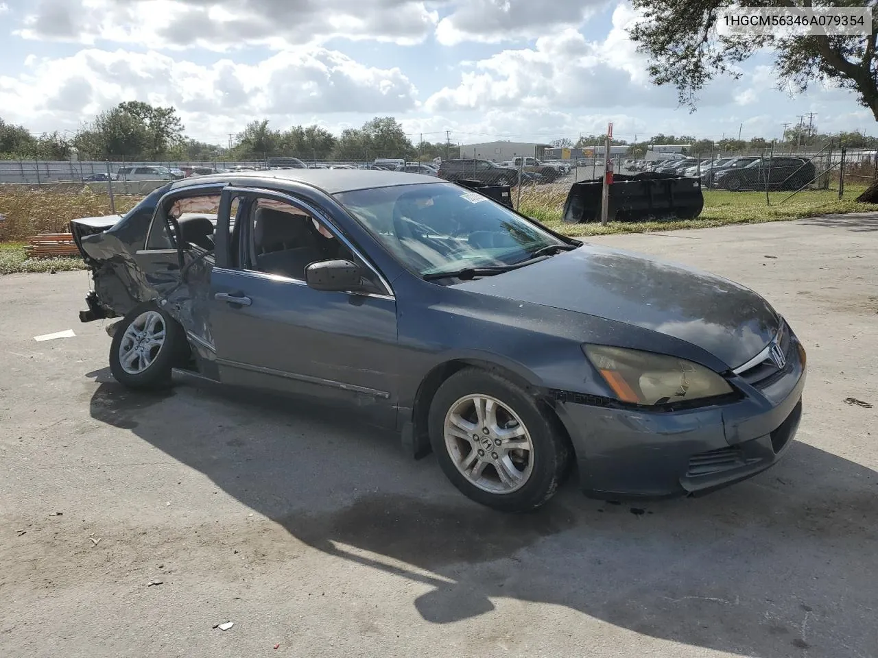 2006 Honda Accord Se VIN: 1HGCM56346A079354 Lot: 80729854