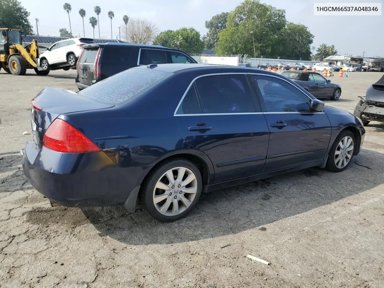 2007 Honda Accord Ex VIN: 1HGCM66537A048346 Lot: 47153524