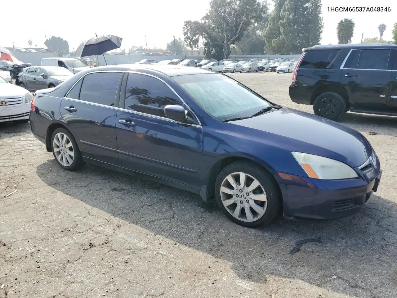 2007 Honda Accord Ex VIN: 1HGCM66537A048346 Lot: 47153524