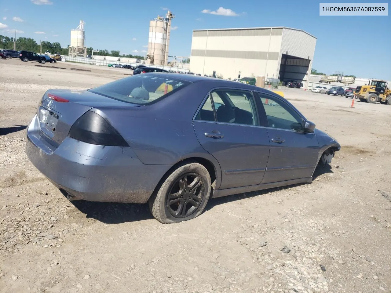 1HGCM56367A087599 2007 Honda Accord Se