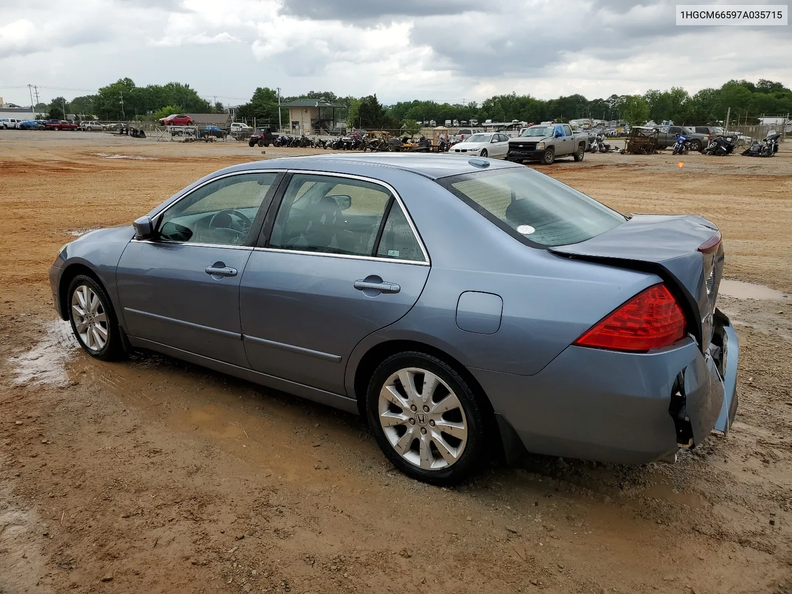 2007 Honda Accord Ex VIN: 1HGCM66597A035715 Lot: 53269434