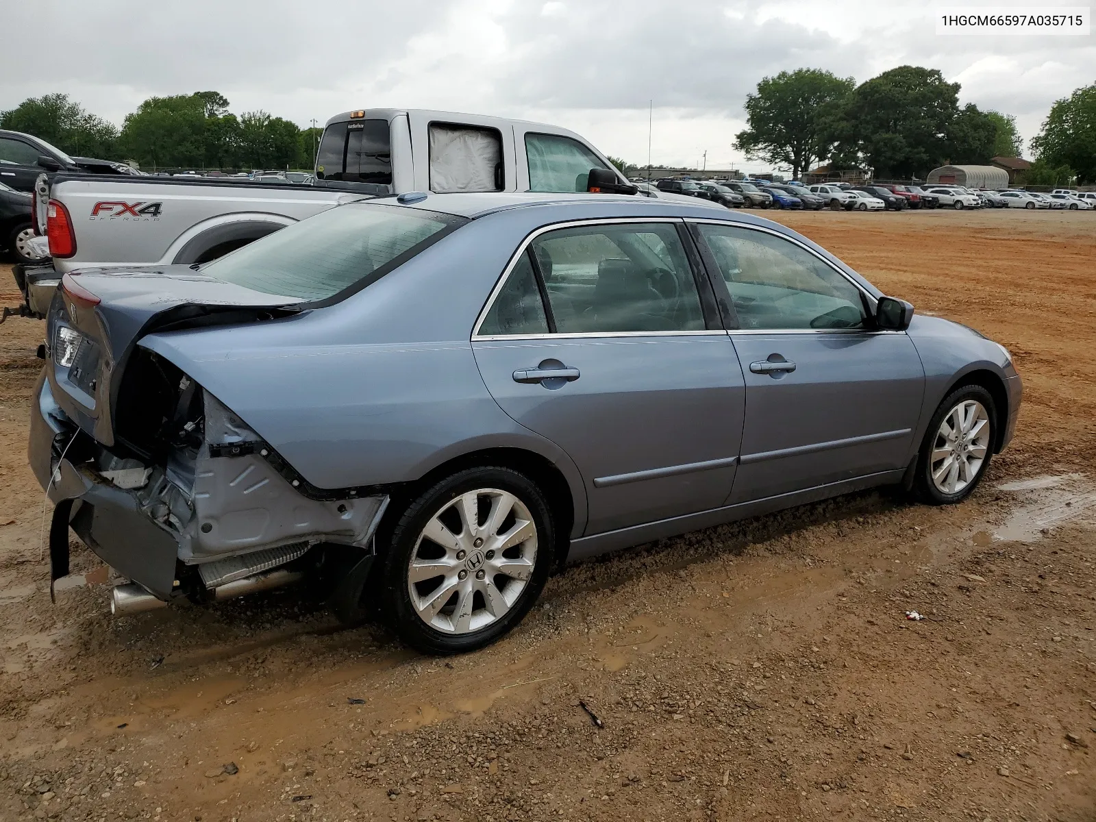 2007 Honda Accord Ex VIN: 1HGCM66597A035715 Lot: 53269434