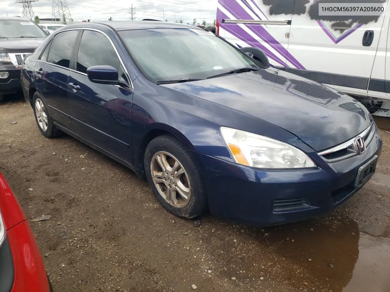 1HGCM56397A205600 2007 Honda Accord Se