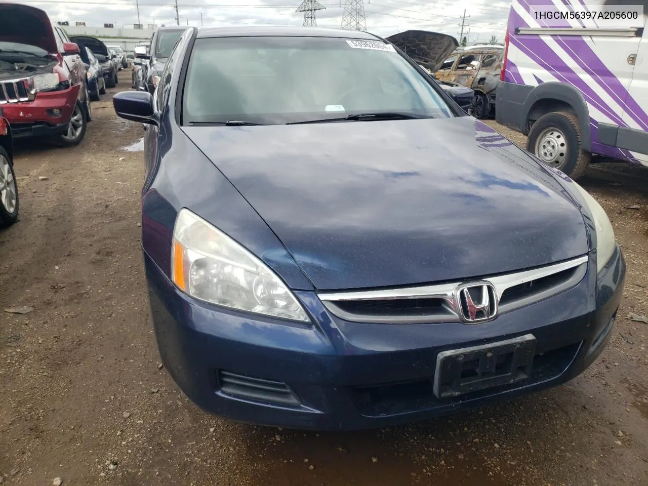 1HGCM56397A205600 2007 Honda Accord Se