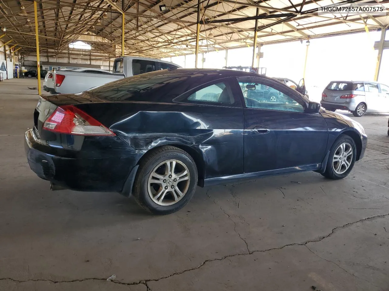 2007 Honda Accord Ex VIN: 1HGCM72657A007575 Lot: 56452124