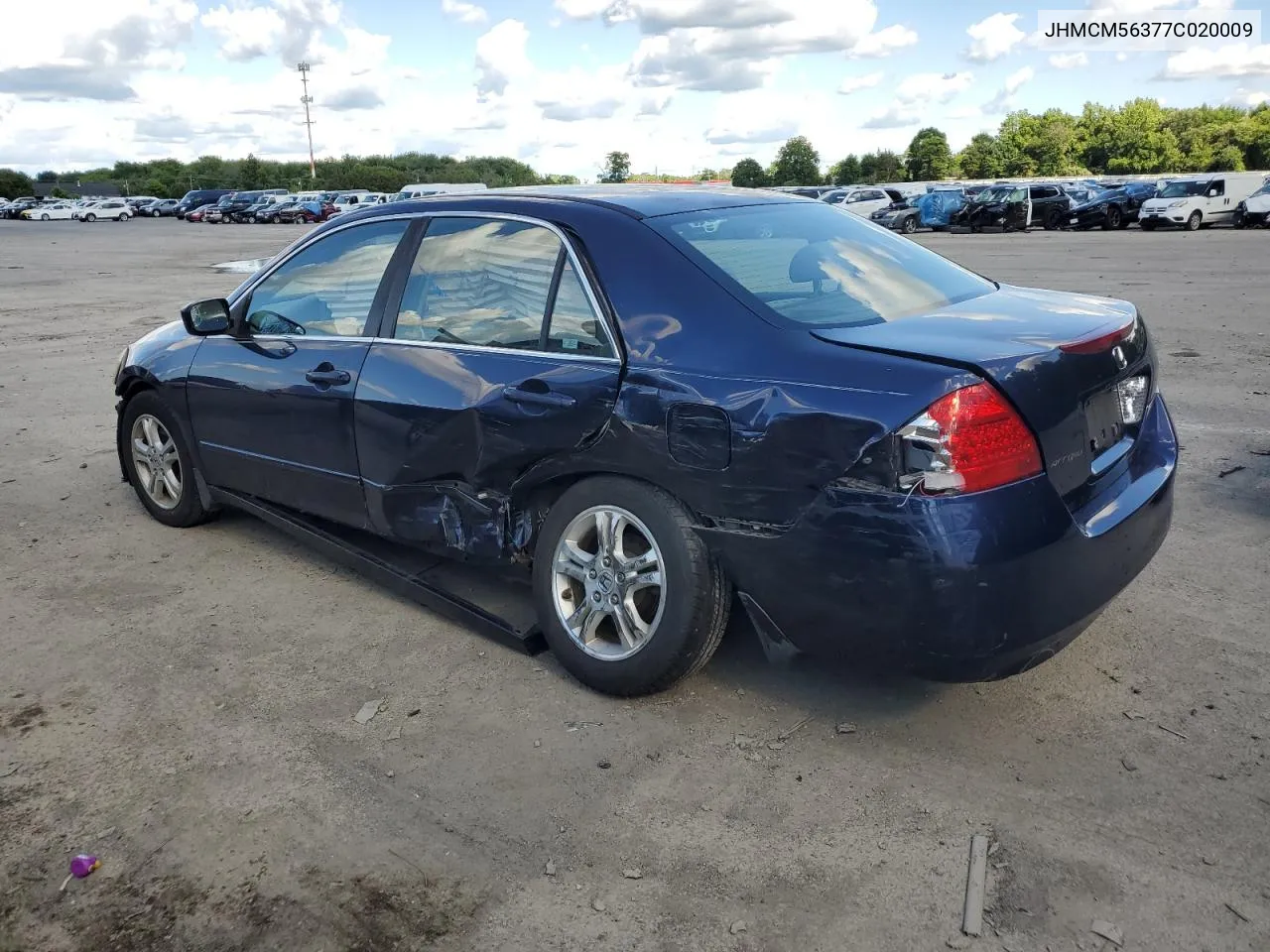 JHMCM56377C020009 2007 Honda Accord Se