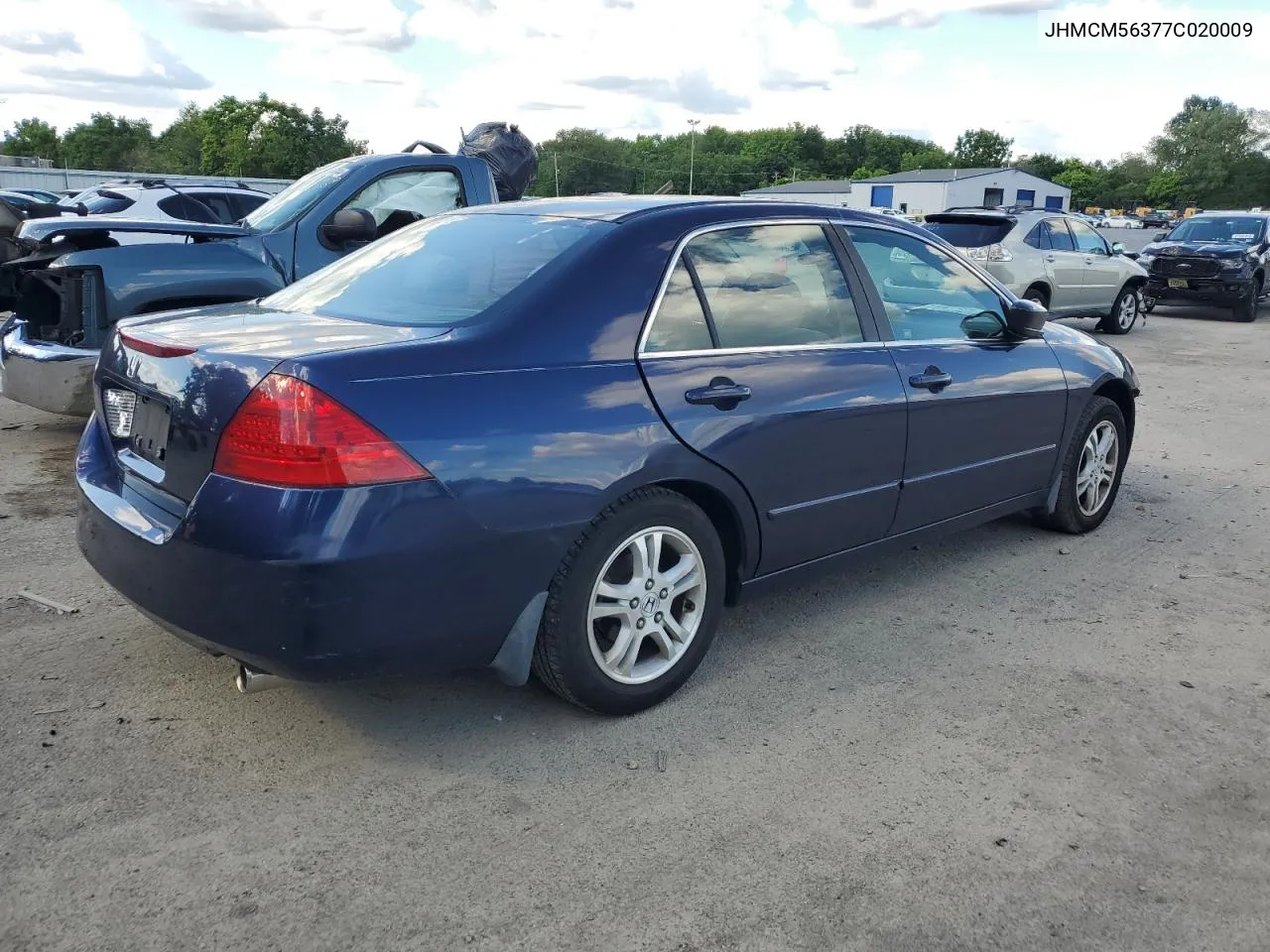 JHMCM56377C020009 2007 Honda Accord Se