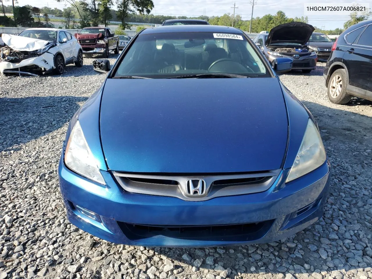 1HGCM72607A006821 2007 Honda Accord Ex