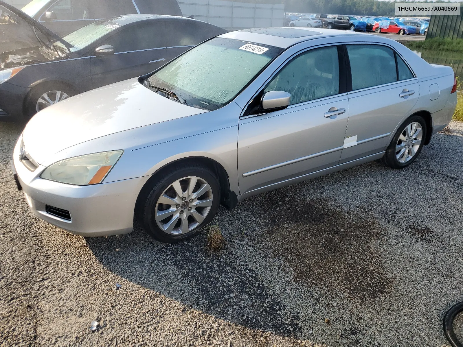 2007 Honda Accord Ex VIN: 1HGCM66597A040669 Lot: 66914214